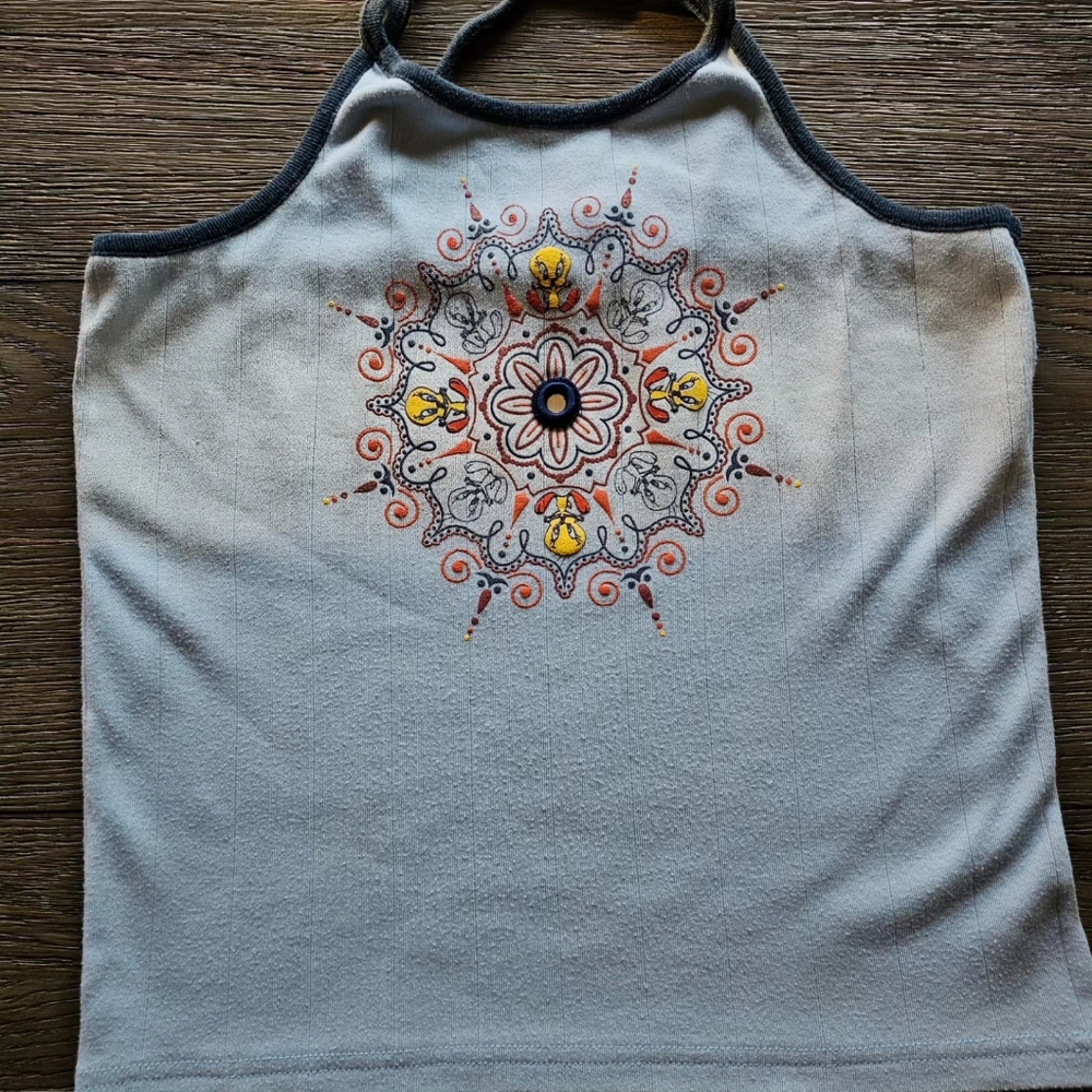 Tweety Bird Halter Top